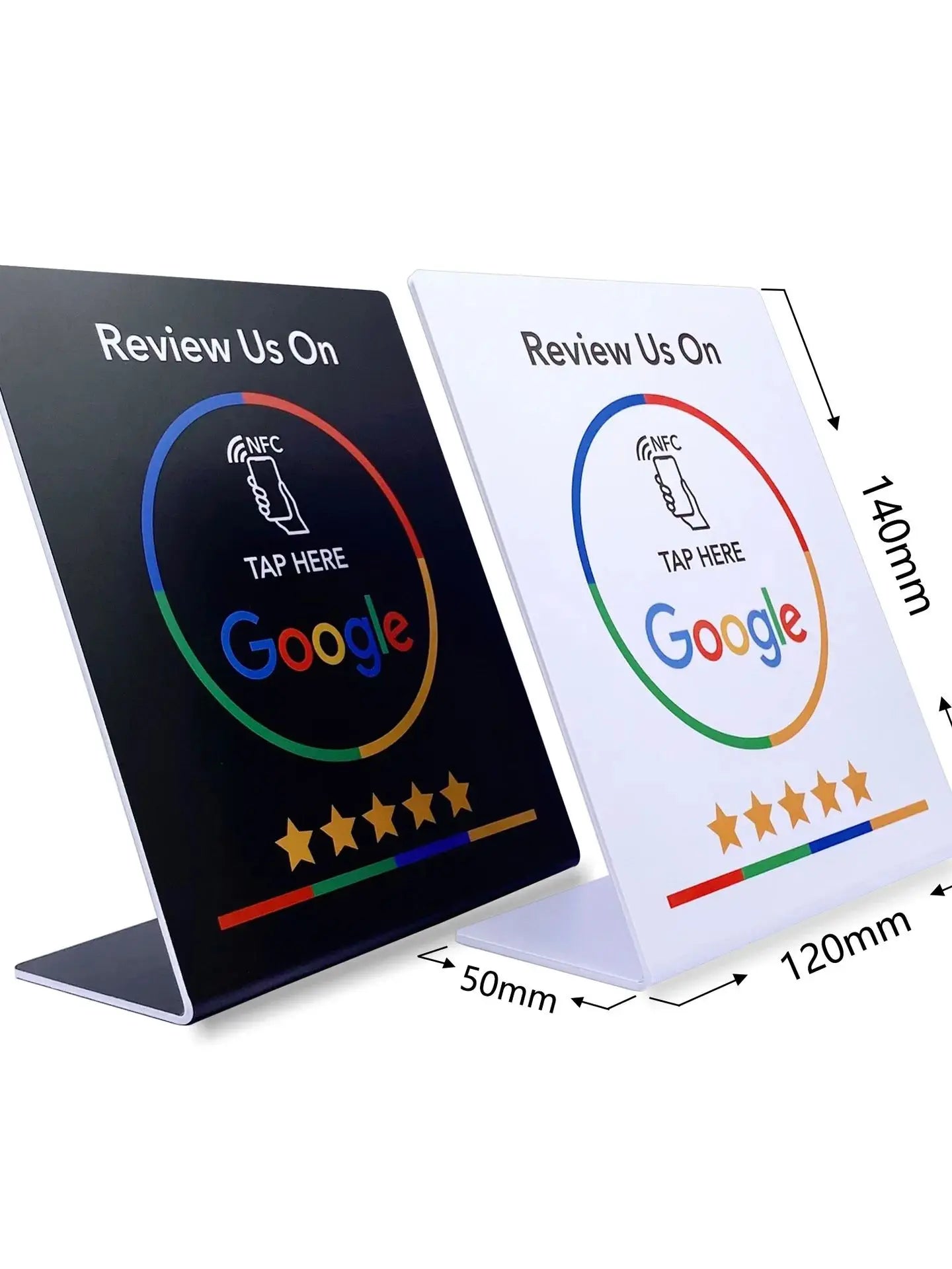 NFC Google Review Stand