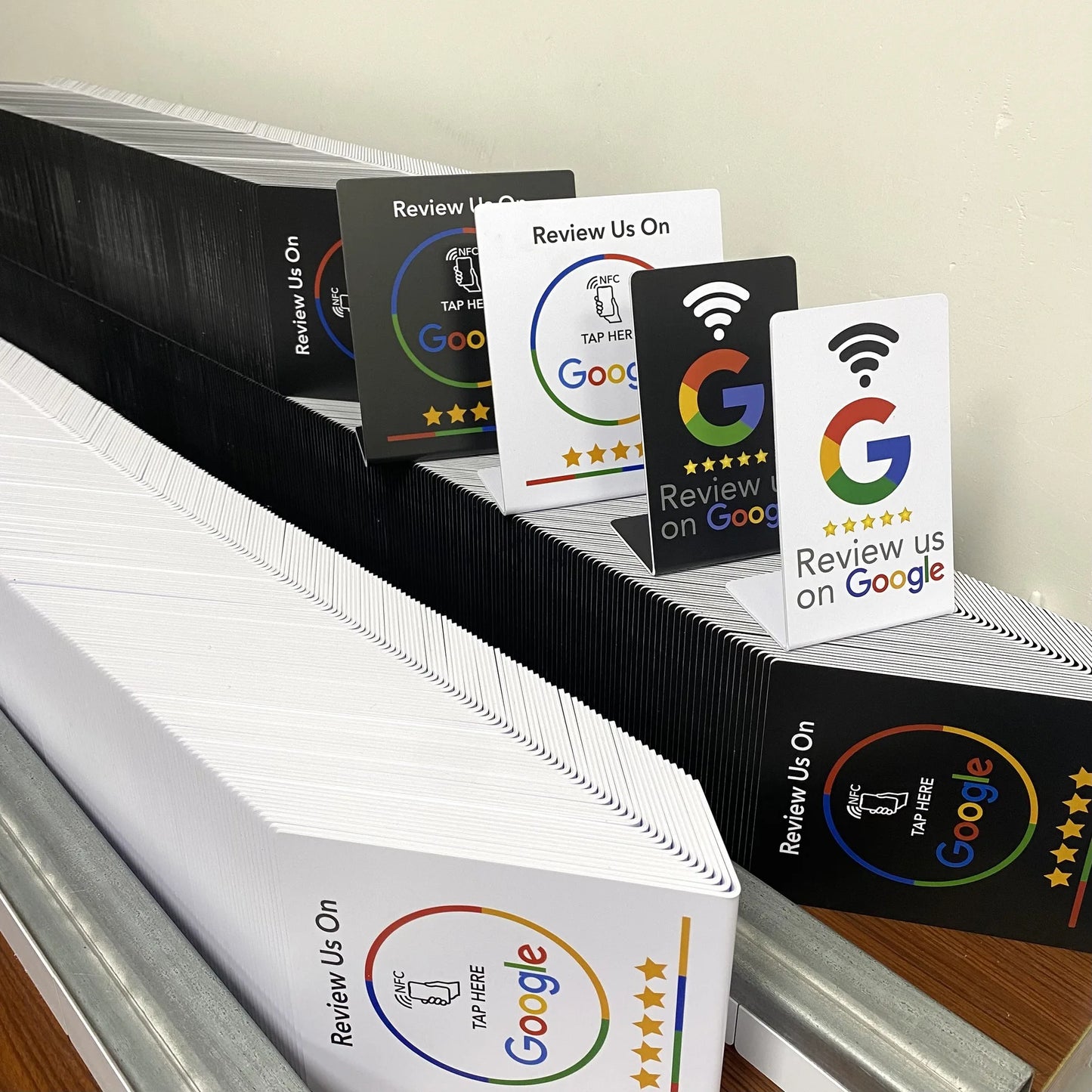 NFC Google Review Stand